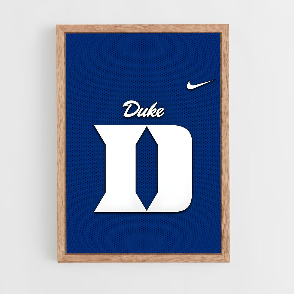 Poster Duke Spirit – affiche Basketball (vue 4)